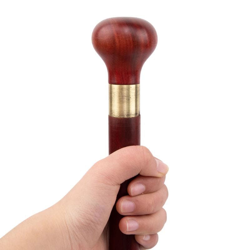 Bâton de Marche en Bois Sculpté