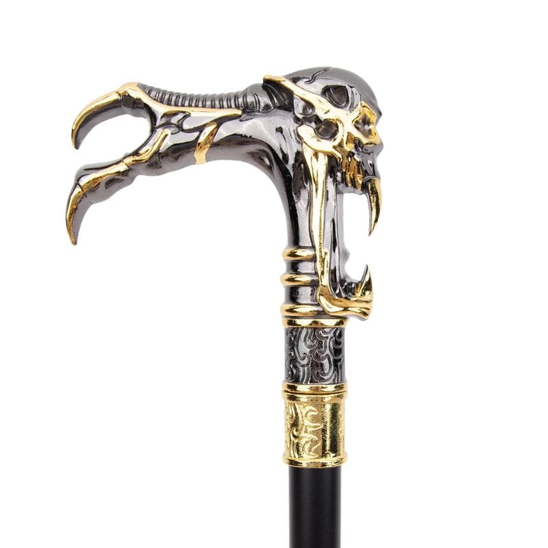Canne avec Tête de Mort