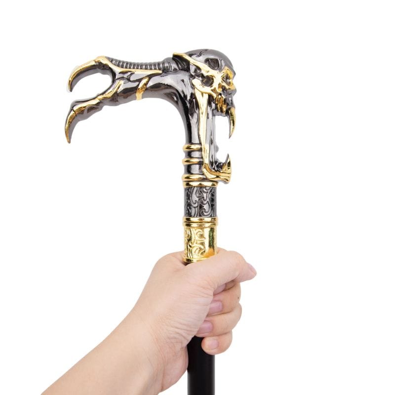 Canne avec Tête de Mort