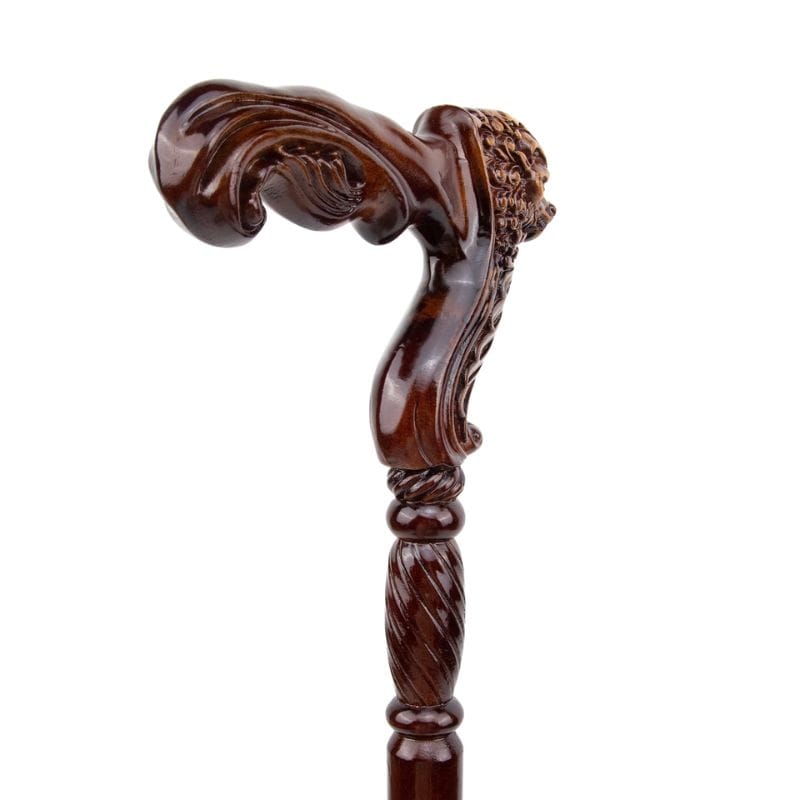 Canne de Marche en Bois pour Homme