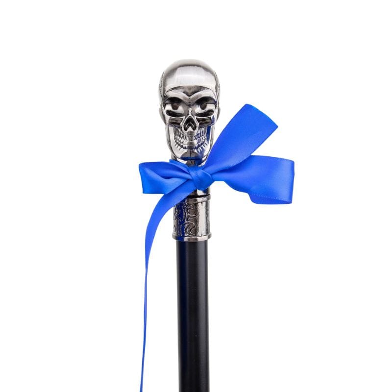 Canne de Marche Pommeau Tête de Mort