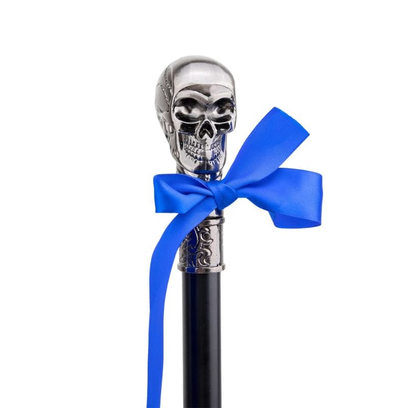 Canne de Marche Pommeau Tête de Mort