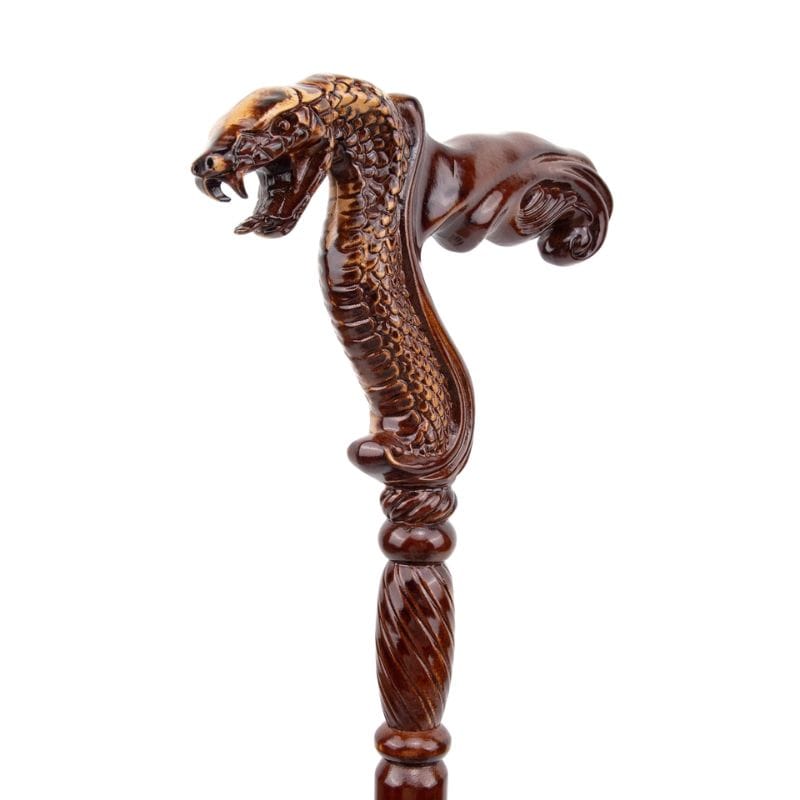 Canne en Bois Serpent