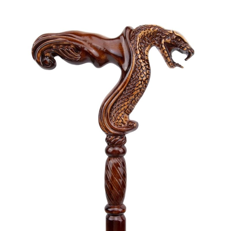 Canne en Bois Serpent