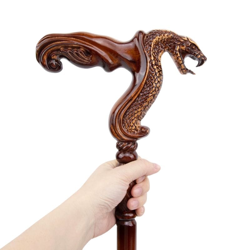 Canne en Bois Serpent