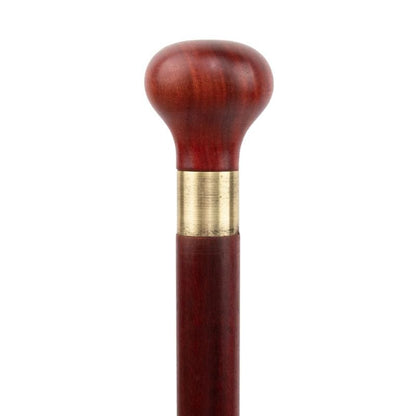 Bâton de Marche en Bois Sculpté