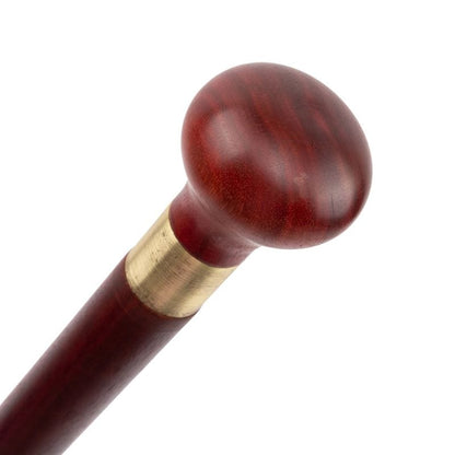 Bâton de Marche en Bois Sculpté