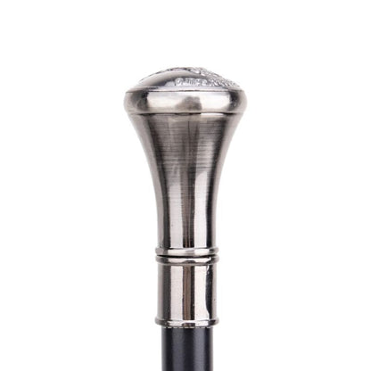 Canne Ancienne Pommeau Argent