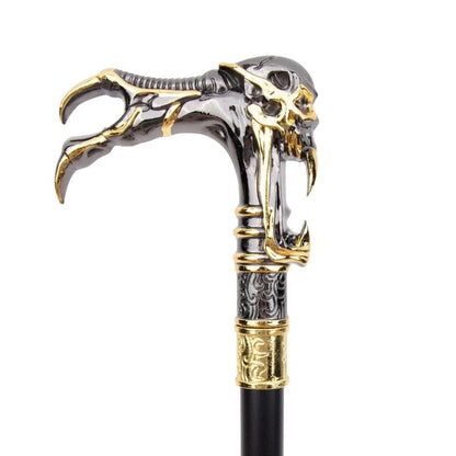 Canne avec Tête de Mort