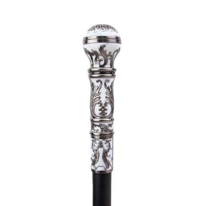 Canne de Marche à Pommeau Argent