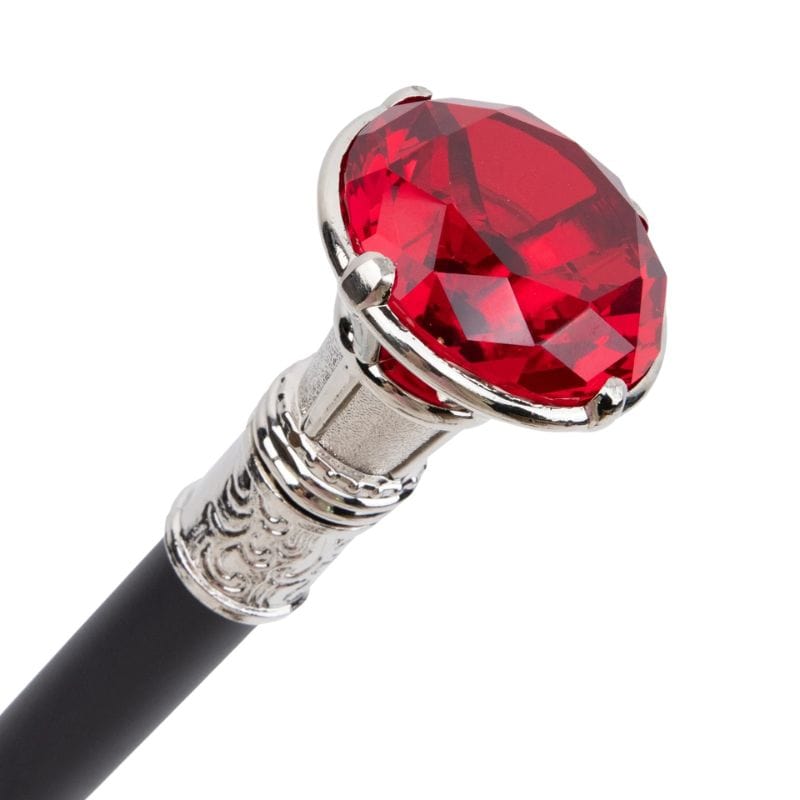 Canne de Marche Diamant Rouge