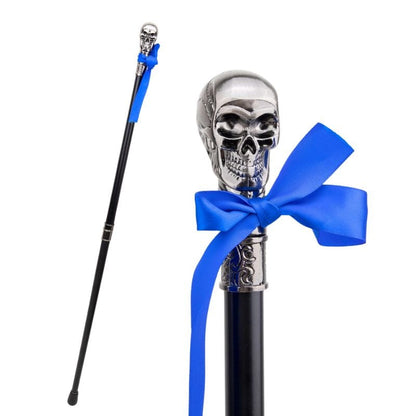 Canne de Marche Pommeau Tête de Mort