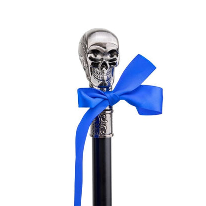 Canne de Marche Pommeau Tête de Mort