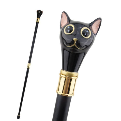Canne de Marche Tête de Chat