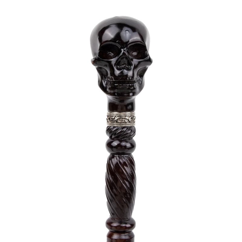 Canne de Marche Tête de Mort
