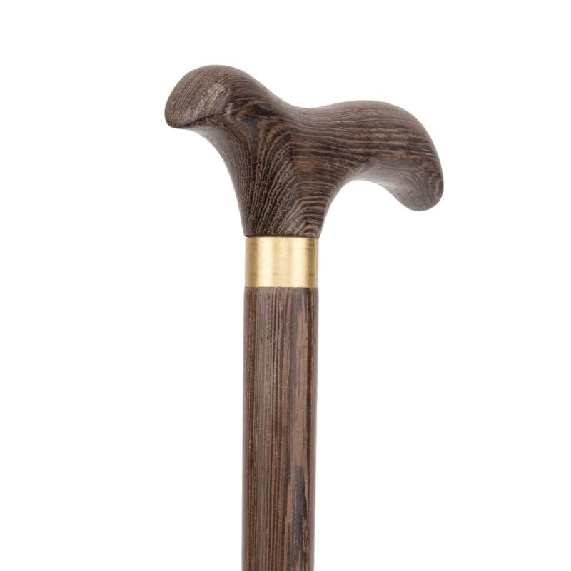 Canne en Bois Sculpté