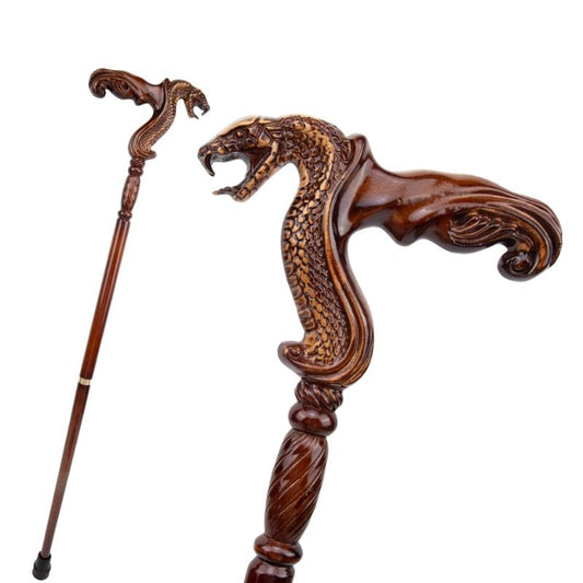 Canne en Bois Serpent